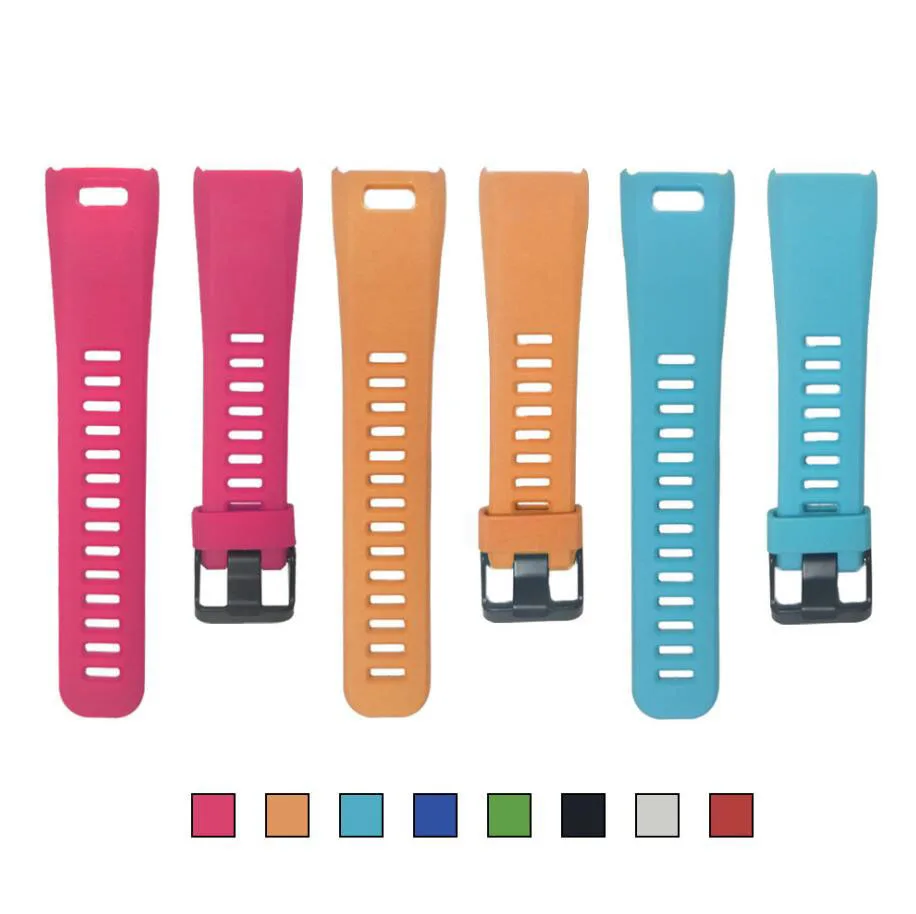 

SANYU Brand New Design Sports Silicone WatchBand For Garmin Vivosmart HR Smart Watch Strap 8 Colors Bracelet With Tools
