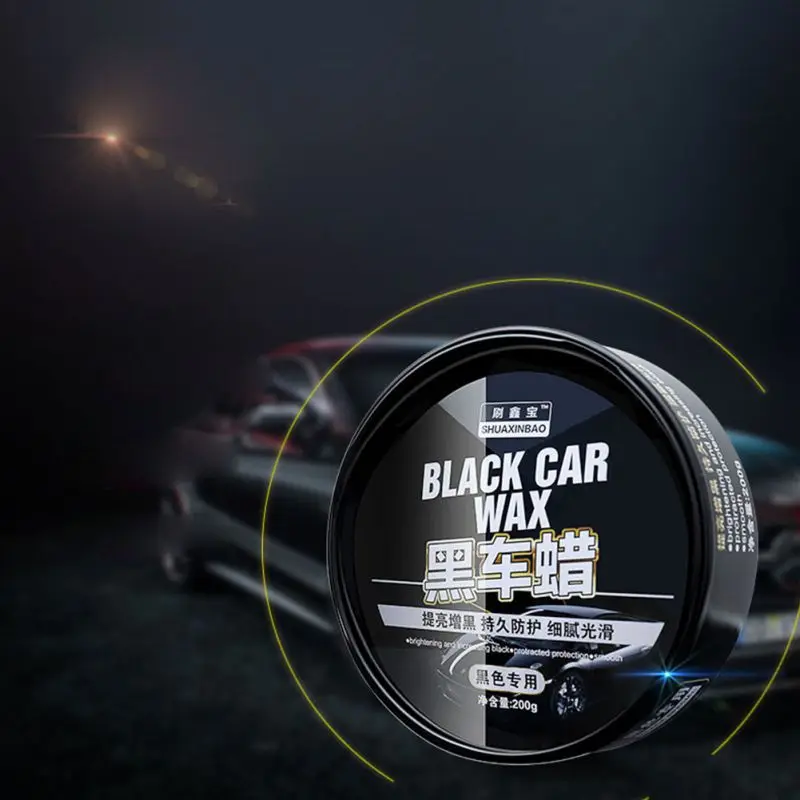 Auto Black Wax Care Waterproof Film Coating Hard Wax Paint Repair Scratch