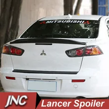 Car Styling Spoiler Lancer 2009-2015 Rear Trunk Roof Spoiler For Mitsubishi Lancer Accessories Rear Spoiler Wings Primer Lancer