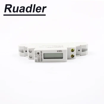 

Din rail energy meter 5(40)A 50HZ 220V 230V 110V 120V Watt hour single phase KWH meter two wire Digital display 5A to 32A 40A