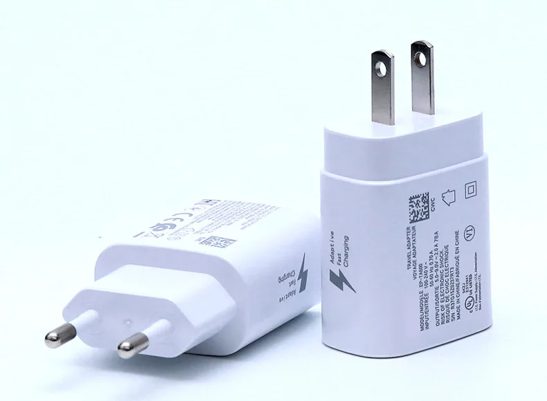 

wholesale High Quality Fast Charging Adaptive EU/US Plug 9V 1.67A Travel Quick Charger For Galaxy S8 S9 Plus Note 7 8 9 A3 A5 A7