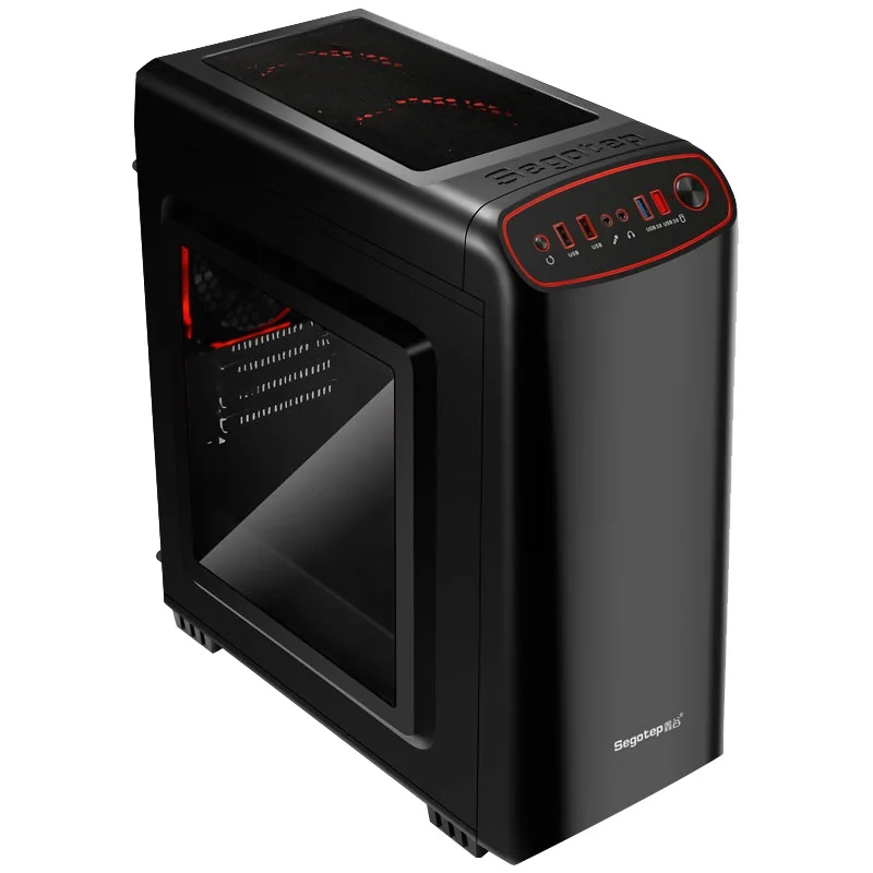  GETWORTH AMD Desktop Ryzen5 1400 AMD Processor Computer Case 256G SSD 8G RAM Gaming PC FIFA Battfie