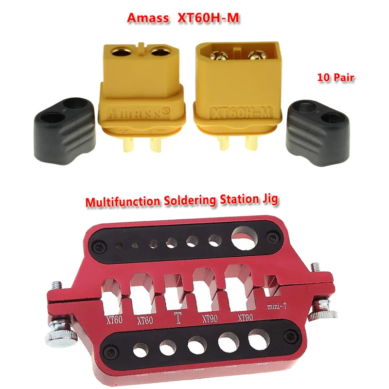 Parts & Accessories Aluminum Welding Soldering Insulate Station Jig RC Tools for XT60 XT90 Deans Banana Plug Connector Parts & Accessories Aluminum Welding Soldering Insulate Station Jig RC Tools for XT60 XT90 Deans Banana Plug Connector