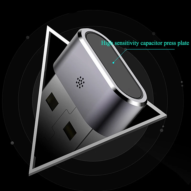  Lector de huellas dactilares Usb portátil Identificación de huellas dactilares Windows Hello multif