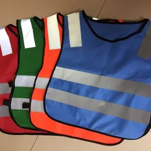 Светоотражающие жилеты для детей с высокой видимостью дорожного движения отражательная защитная одежда