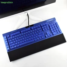 Силиконовый протектор для CORSAIR K95 RGB PLATINUM Проводная игровая механическая клавиатура, Защитная пленка для офисного стола, защита от пыли