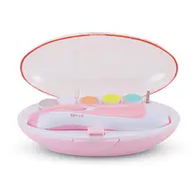 Детские ножницы для маникюра ног Уход за ногтями электрический триммер для ногтей для безопасного Newbron ногтей маникюрный триммер