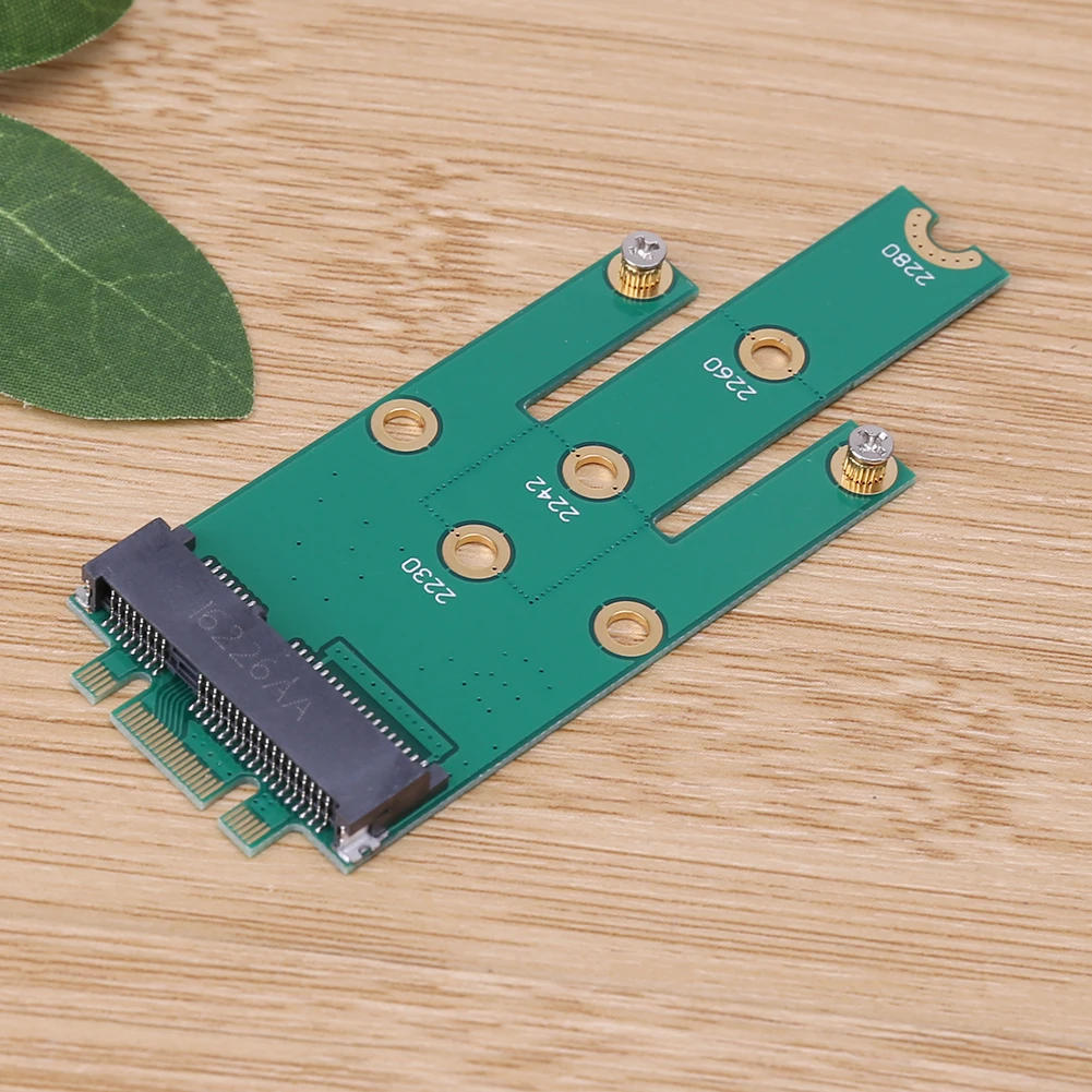 buy NGFF M.2 B Key to mSATA SSD Adapter 6.0Gb/s Connects mSATA SSD to NGFF B+M Key motherboard for Windows Linux OS