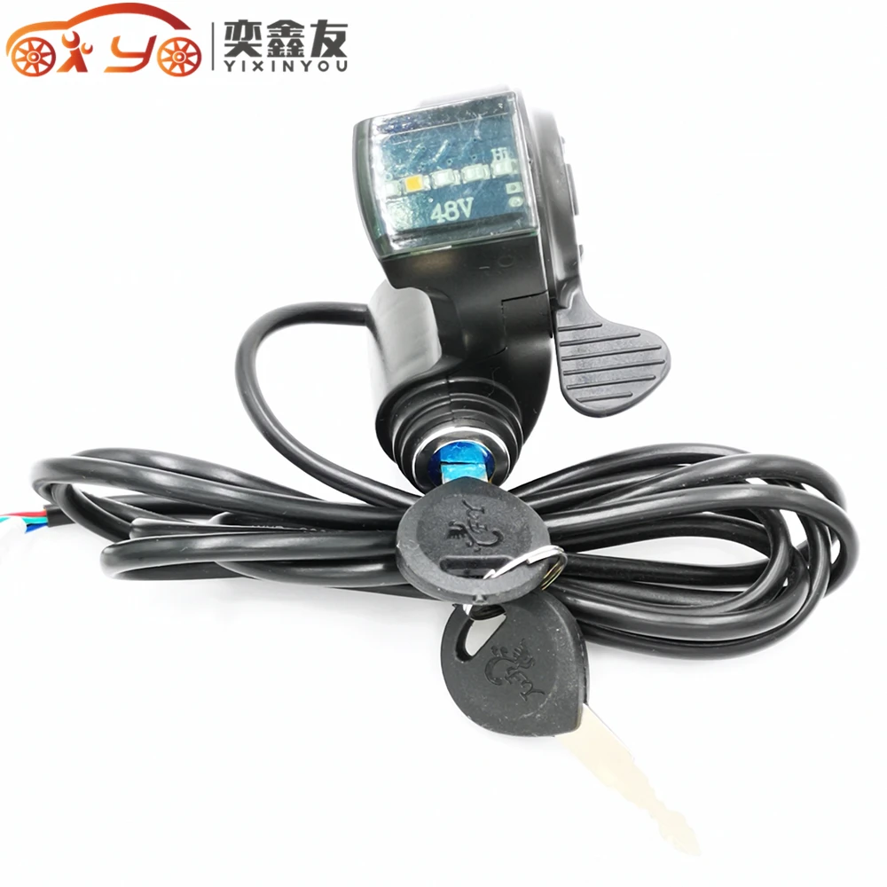 DC24V/36V/48V E велосипеда фара stvzo для дроссельная заслонка рукоятка газа дроссель