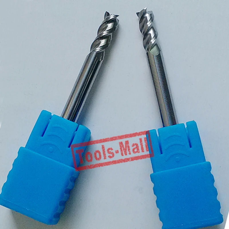 

1pc 4mm D4*11*D4*50 HRC50 3 Flutes Milling cutters for Aluminum CNC Tools Solid Carbide CNC flat End mills Router bits