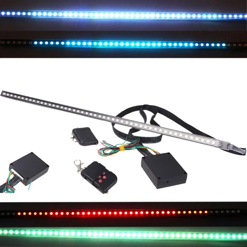 Автомобильный Стайлинг яркая световая балка Knight Rider 5050 SMD 48 светодиодный 7 цветов