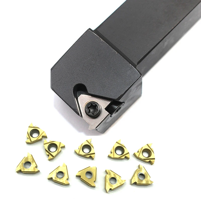

SER1212H16 1PC+10PCS 16ER AG60 CNC Tool Holder Boring Bar Holder With Turning Inserts