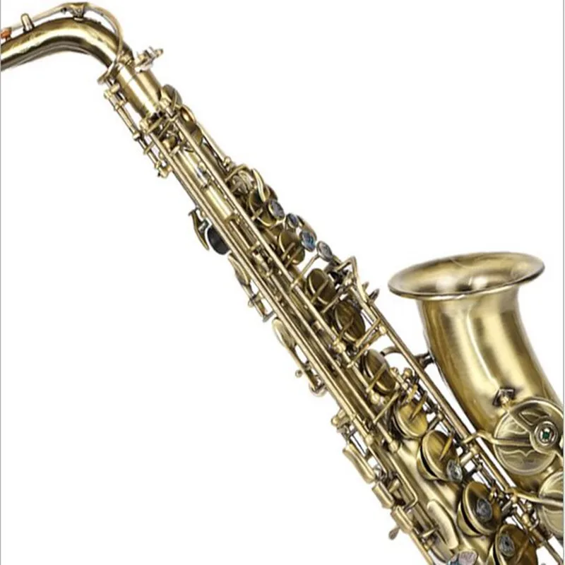 new selmer professional gold eb alto sax saxophone with accessories high quality green drawing antique copper in saxophone from sports entertainment on