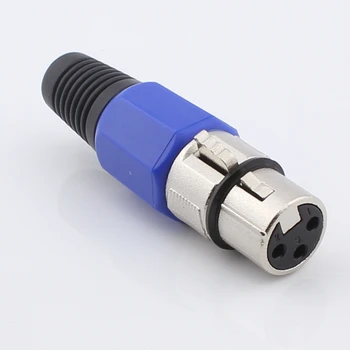 

100pcs Switzerland 3 Pin XLR Female Connector Microphone XLR Plug