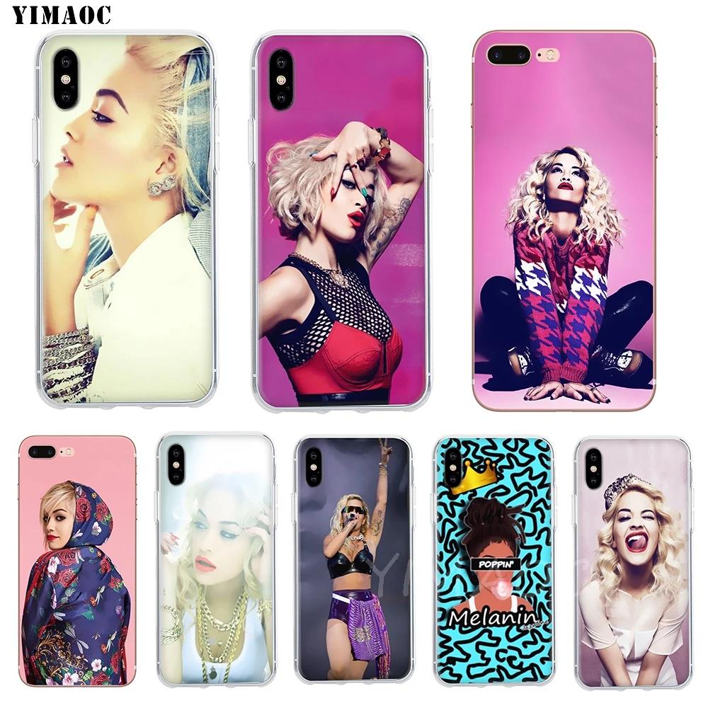 YIMAOC Rita Ora Soft Case TPU Silicone Cover for iPhone 8 7 6 6S Plus 5 5S SE X XR XS 11 Pro Max Shell Cases |