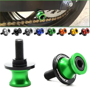 

Motorcycle Swingarm Sliders Spools 10MM For Kawasaki Z1000SX 2011-2013 Z 1000 SX 1000SX S X Swing Arm Cover Stand Screws Slider