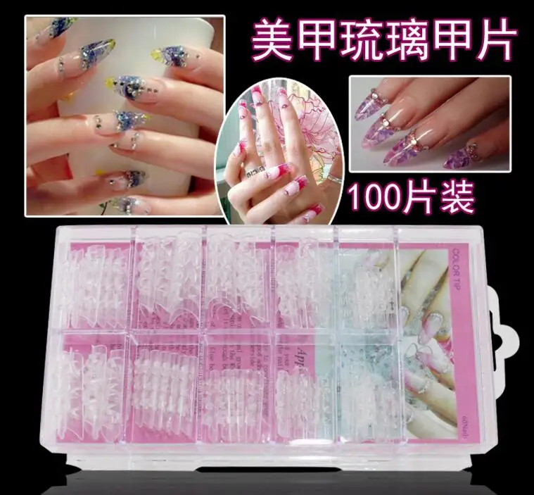 100 акриловый УФ гель для дизайна ногтей|nail art|nail art french tipsfrench tipped tips |