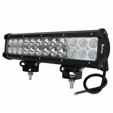 Safego 12inch 72W LED Light Bar Spot Flood Combo Offroad fog Lights lamp 12V 24V LED Work Light bar ATV 4WD 4X4 Boating Hunting