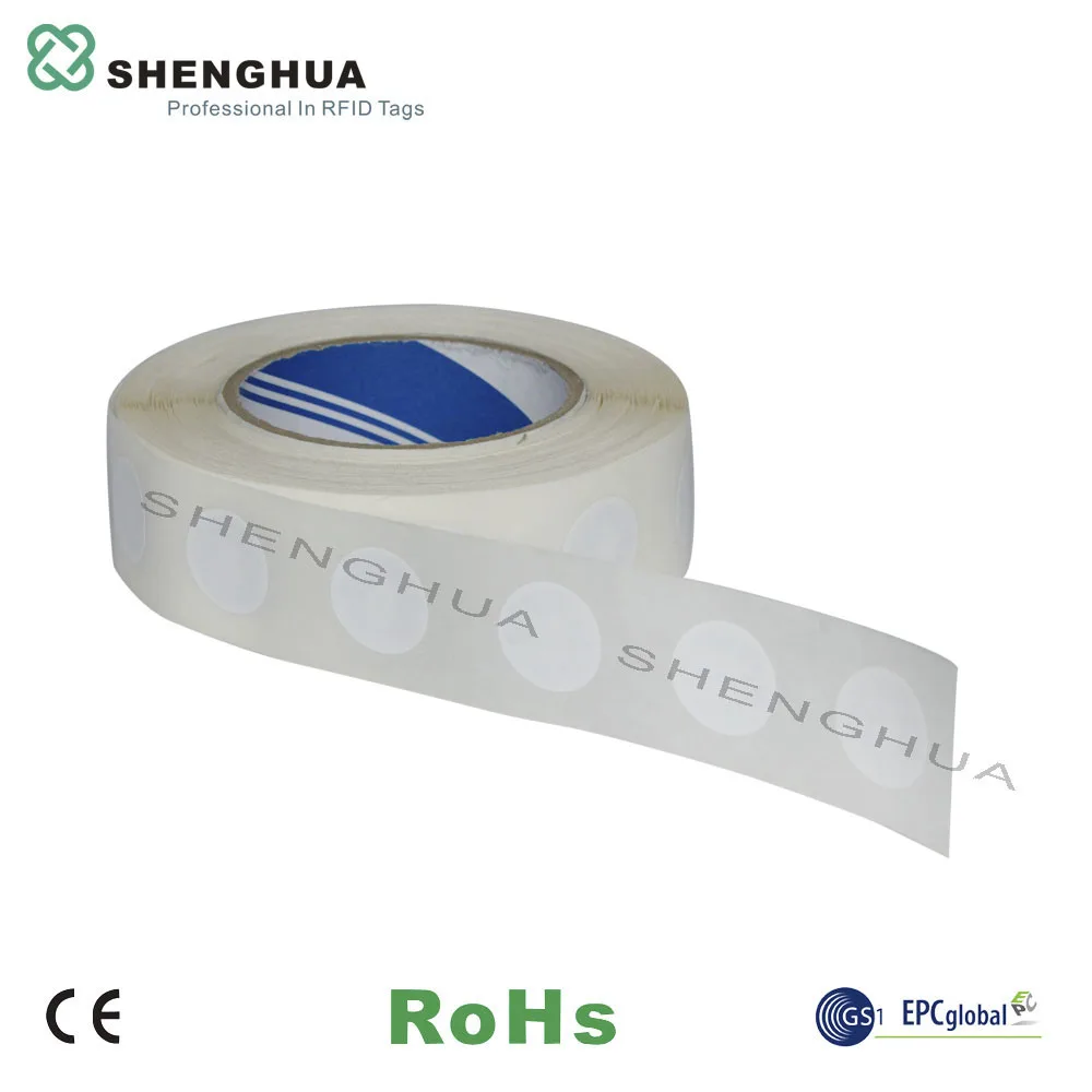 

1000pcs/pack 13.56MHz HF Adhesive RFID Tape Label HF NFC Tag SH-L2525