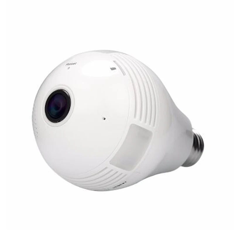 Беспроводная ip камера с лампочкой Wi Fi FishEye 960 P 360 градусов панорамная мини VR 1.3MP