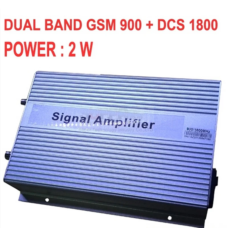 Высокий коэффициент усиления 3000sq метр 2 Вт GSM900 DCS 1800 МГц двухдиапазонный