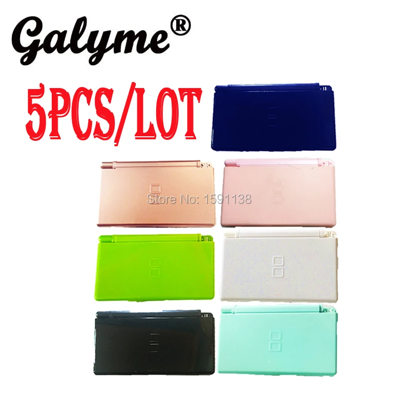 5 шт./партия, разные цвета на выбор, чехол, чехол для Nintendo dods Lite, корпус с кнопкой, комплект, полный комплект с объективом, чехол для игровой приставки