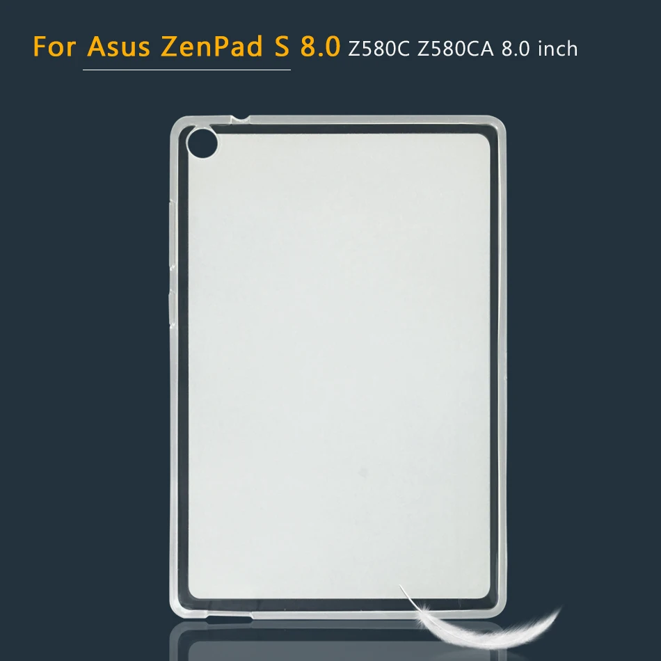 Силиконовый чехол для Asus Fonepad 7 8 FE380CG/ZenPad 10 8 7/Zen Pad 3S 10/C 7,0/S 8,0 Z301M Z380M Z380KL Z170C Мягкий ТПУ чехол - Цвет: Z580C