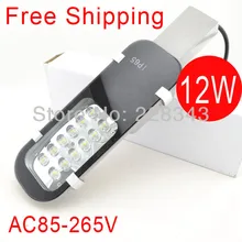 Распродажа AC85-265V12W светодиодный уличный свет IP65 Epistar 1200-1300LM светодиодный Светодиодный уличный свет 2 года гарантии