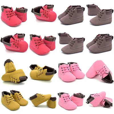 

Newborn Baby Casual Shoes Infant Toddler Girl Baby Crib Shoes Boot Newborn Soft Sole Martin Shoes Moccasin