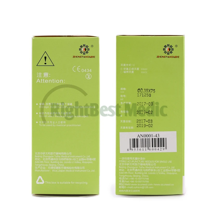 Facial needles 1000 pcs Disposable Sterile Acupuncture Needles For Single Use Hand Needle Acupuncture Therapy
