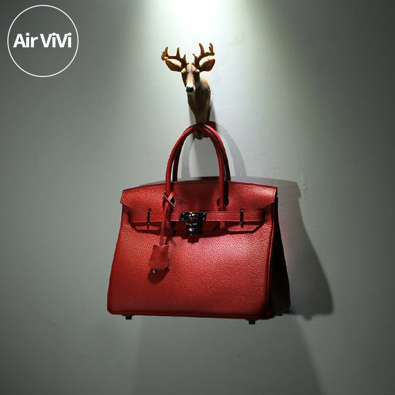 

Airvivi Female First layer cowhid Totes Women Shoulder bag Leather Messenger Bags fashion Satchel bag Handbags Crossbody bags