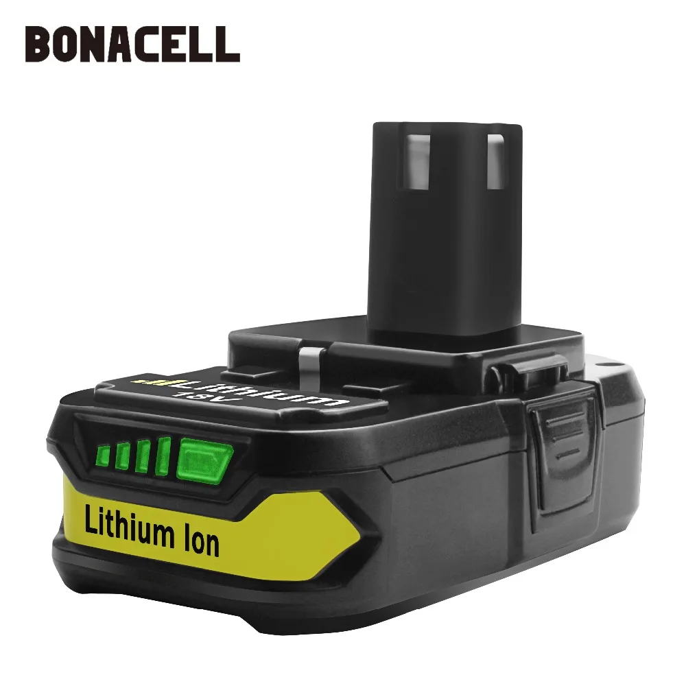 Bateria de Substituição para Ryobi Li ion sem Fio Bonacell 18 v 2500 Mah P107 P104 P105 P102 P103 P107 L30 Bateria - Image 3