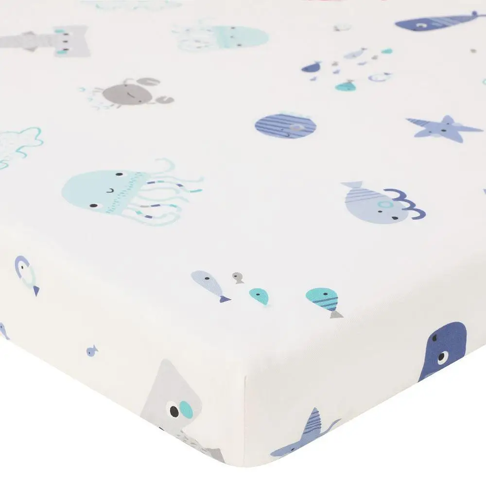 Cotton Crib Fitted Sheet Soft Breathable Baby Bed Mattress Cover Cartoon Newborn Bedding For Cot Cotton Crib Fitted Sheet Soft Breathable Baby Bed Mattress Cover Cartoon Newborn Bedding For Cot