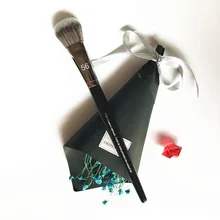 High end Pro Highlight Кисть для макияжа 56# Мягкое синтетическое волокно черная длинная ручка большой блендер для век Кисть для макияжа 1 шт