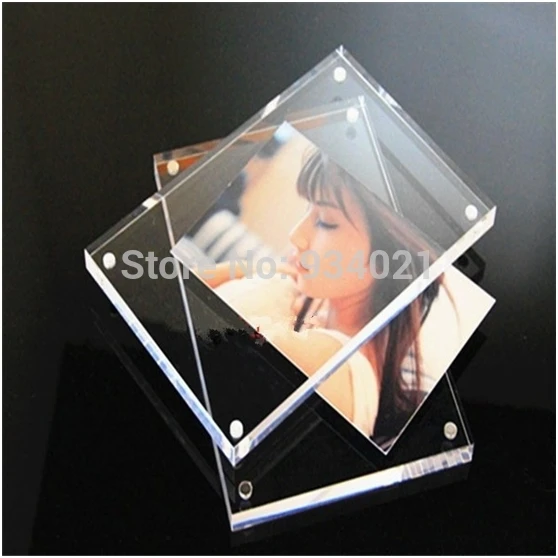 Clear Acrylic Photo Frame 8" X 10" Plexiglass Picture Framein Frame from Home & Garden