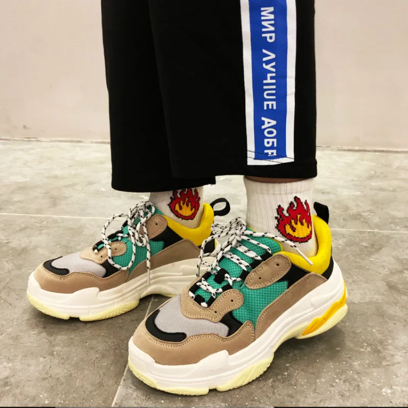 

2019 Spring Fashion Joker Women Casual Shoes Suede Leather Platform Shoes Women Sneakers Ladies White Trainers Chaussure Femme