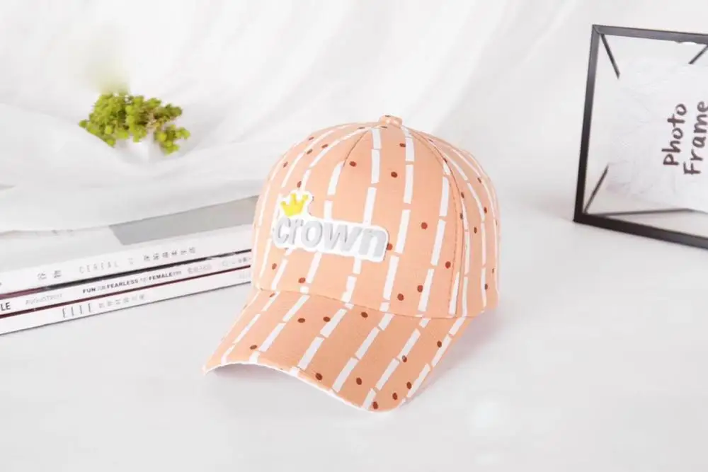 [Dingdnshow] Брендовая детская хлопковая бейсболка Snapback шляпа с вышитыми буквами в стиле «хип-хоп» с рисунком для мальчиков, Кепки для мальчиков и девочек - Цвет: orange kid