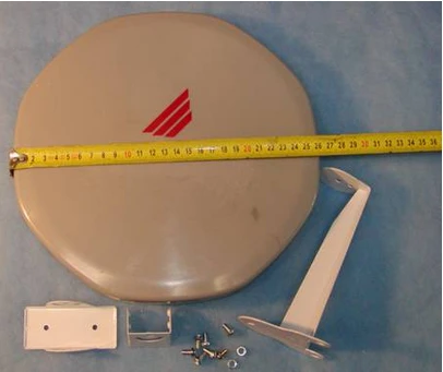 Free shipping 26cm ku band mini satellite dish antenna