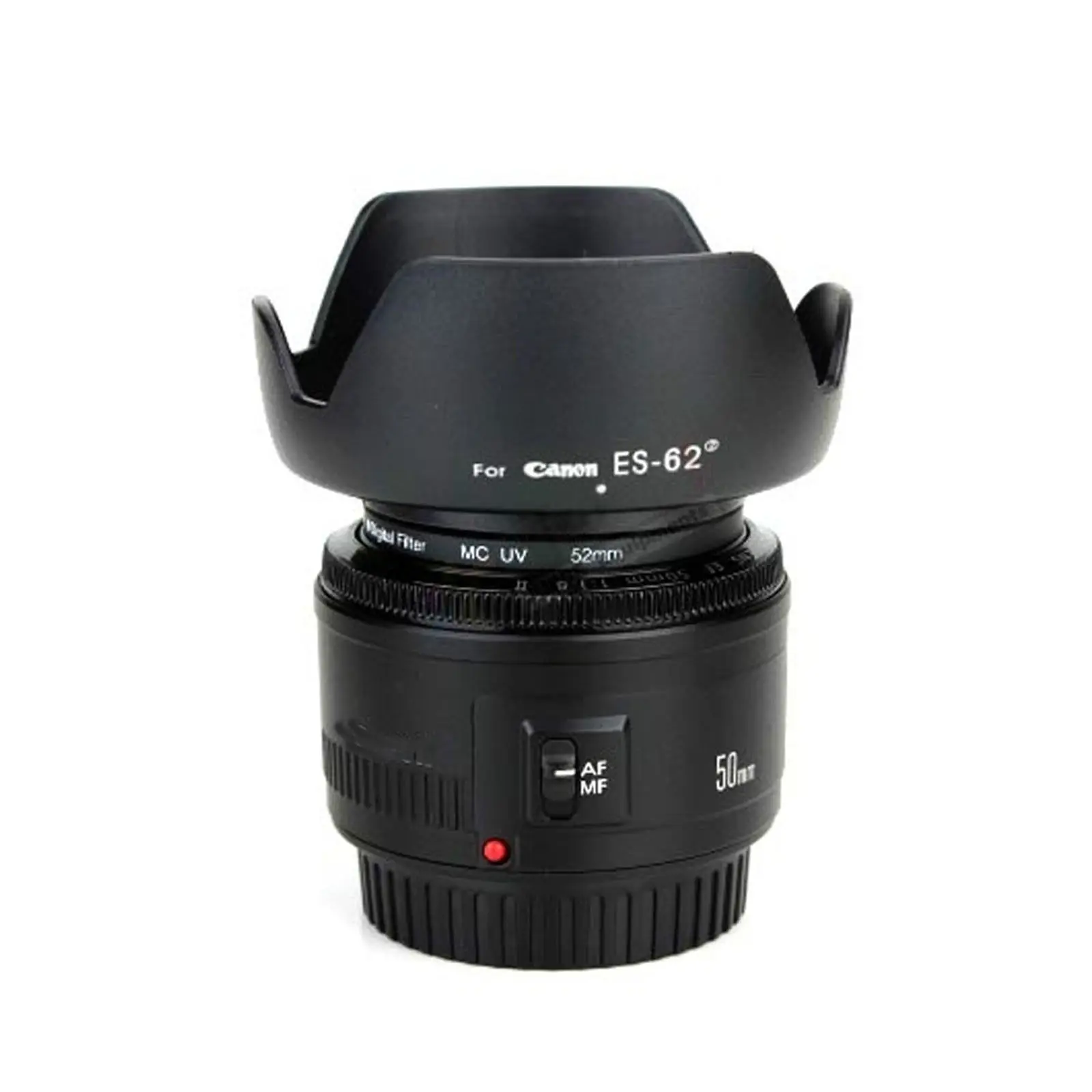 

ES 62 II ES-62 II Camera Lens Hood for Canon EOS 500d 550d 600d 650d 700d 100d EF 18-55mm 55-250mm 50mm F/1.8 II Lens ES-62II