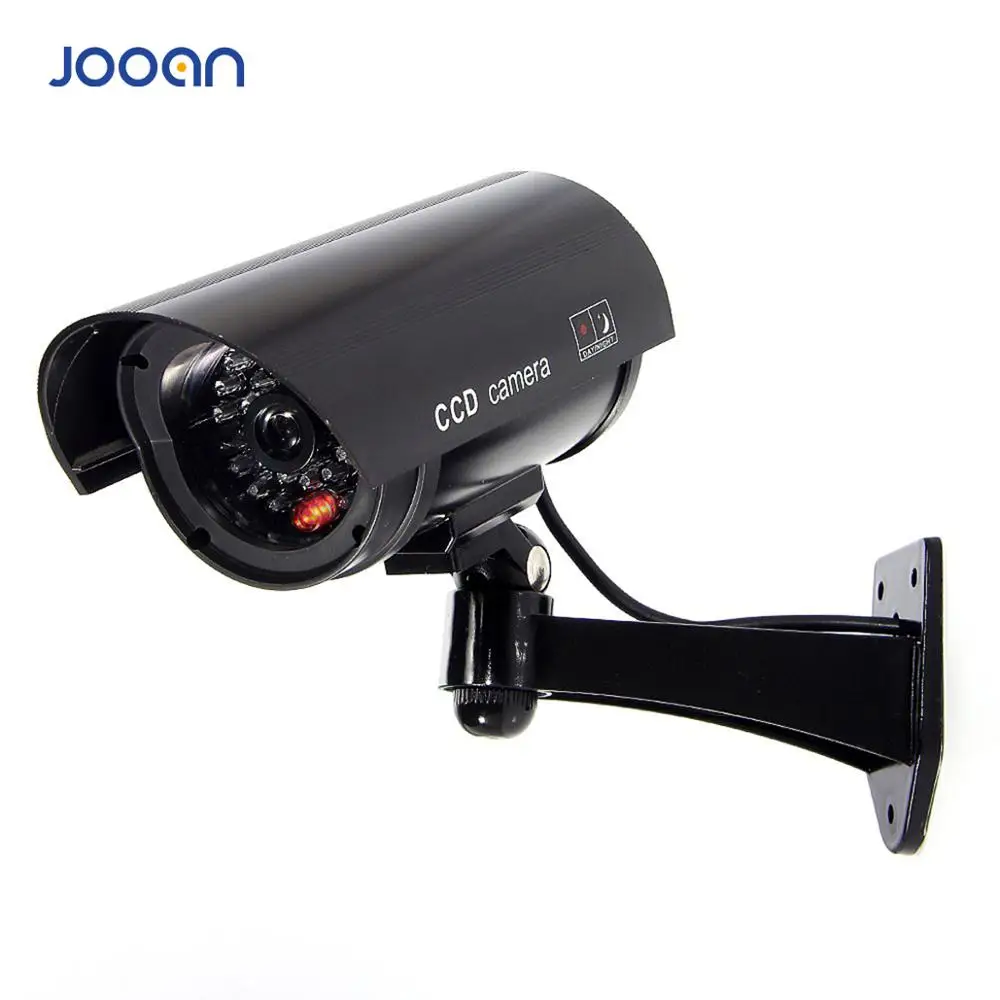 JOOAN открытый пустышка камера наблюдения беспроводной, со светодиодной подсветкой поддельные камера Главная CCTV безопасности камера муляж