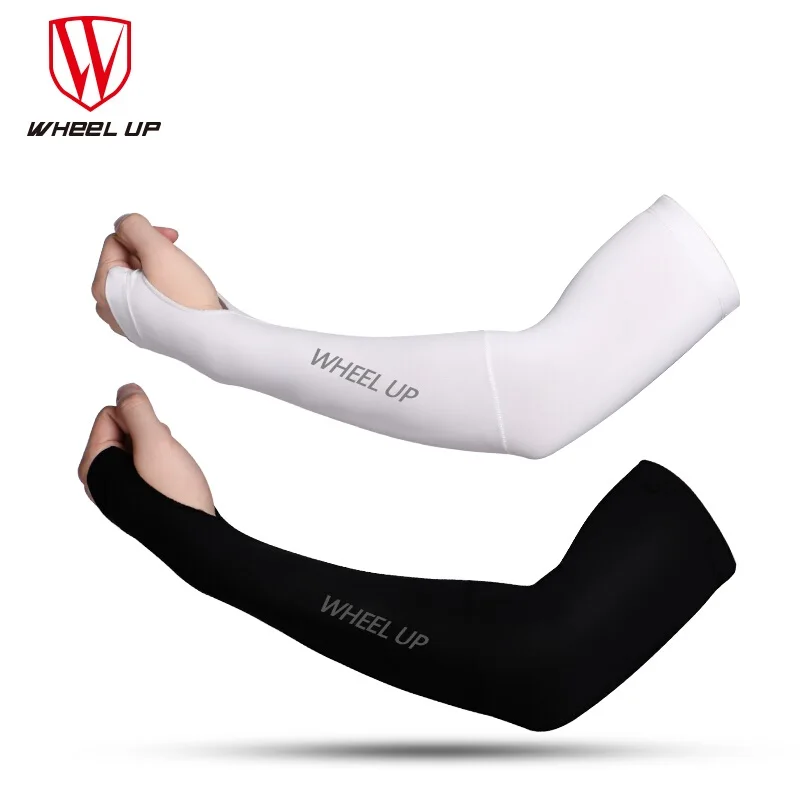 

WHEEL UP UV Proof Sunscreen Cycling Sleeves Ice cool MTB Bike Arm Protection Armwears Outdoor Riding Sleevelet Bicycle Equipment