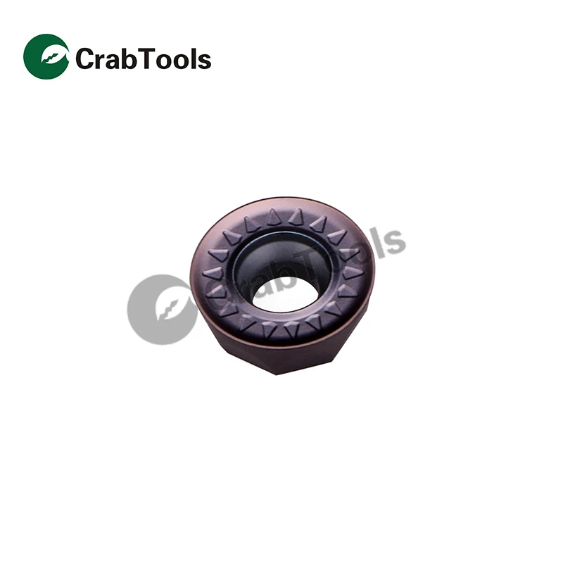 

Crab Tools Mitsubishi 10PC RPMT10T3MOE-JS VP15TF Metal Turning Lathe Tools Turning Cutter Carbide Insert CNC Tool Tip Machine