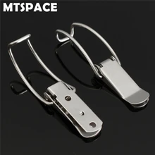 Металлический пружинный чемодан MTSPACE 2 шт./компл. из нержавеющей стали, нагрудный переключатель, защелка светильник ная пряжка
