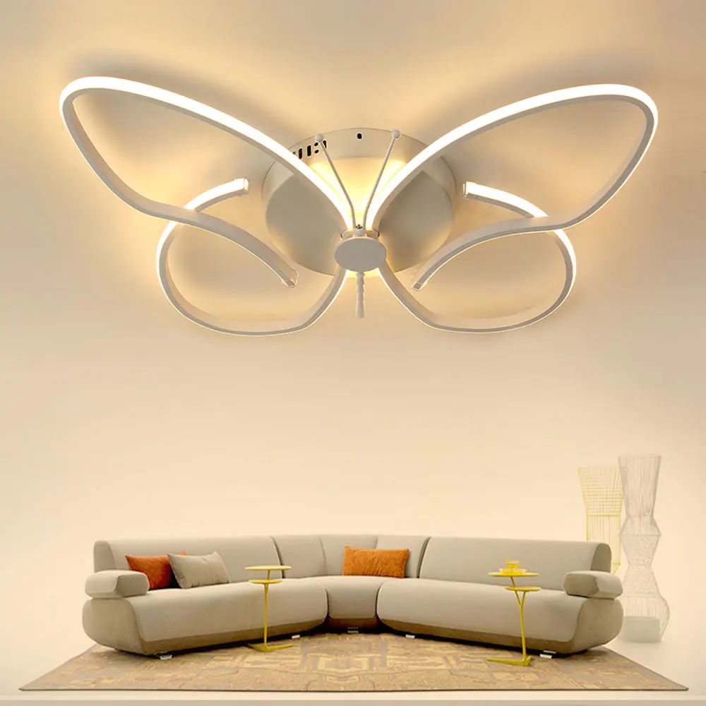 

Modern Led Ceiling Light With Remote Control Home Ceiling Lamp Lighting For Living Room Bedroom Bathroom Kitchen Nordic Fixture