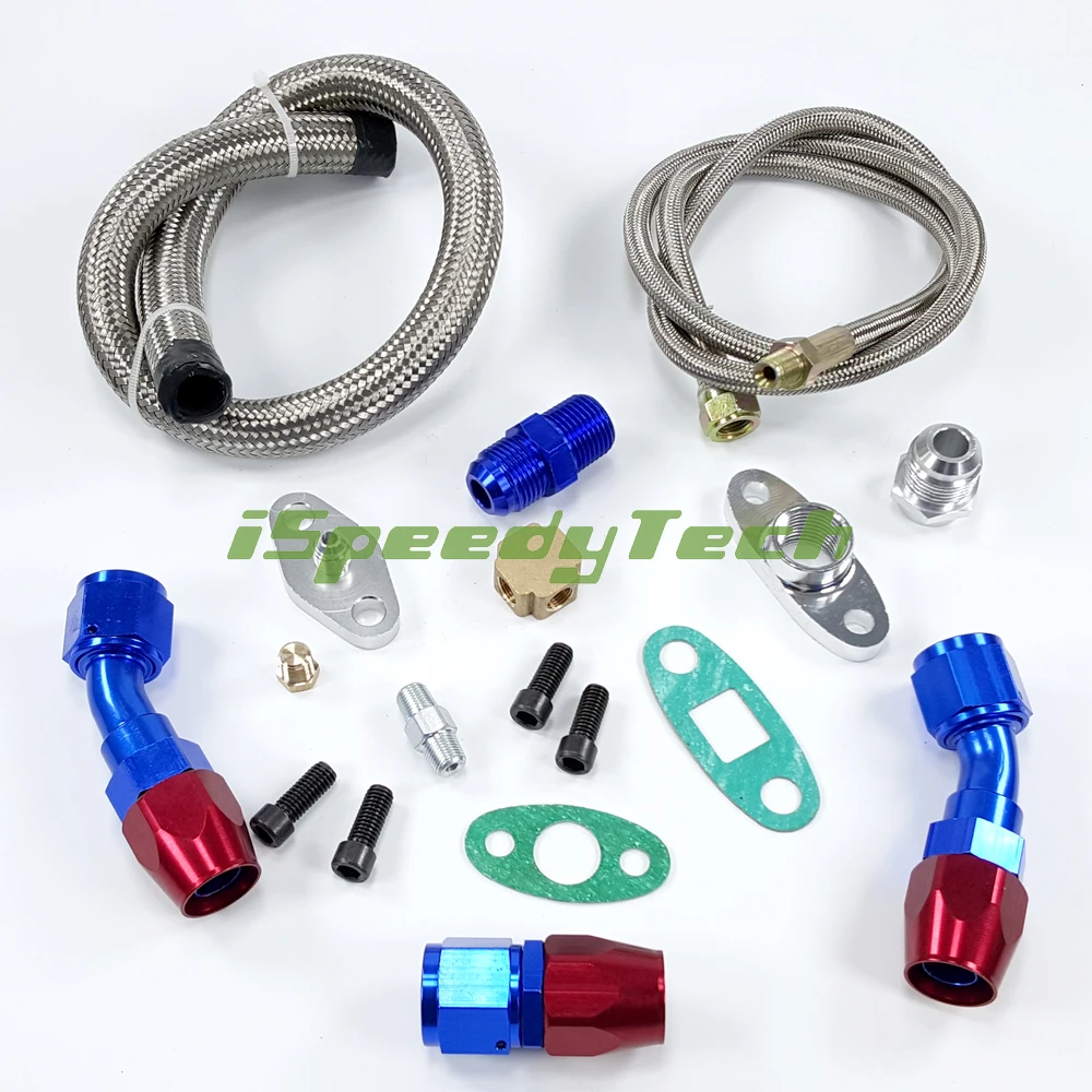 T3 T4 T61 T70 T66 TO4E турбо масляная подача 36 &quotлиния возврата Слива комплекты 1/8NPT