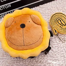 Милая мультяшная собачка рюкзак многоцветный Pet сумки для переноса собак Щенок школьная сумка нагрудный рюкзак для собак и кошек