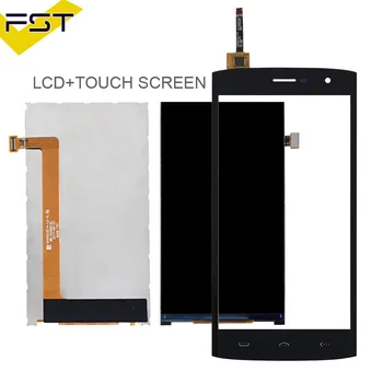 

100% Tested For HOMTOM HT7 LCD Display With Touch Screen Digitizer For HT 7 LCD Glass Panel Sensor Spare Parts