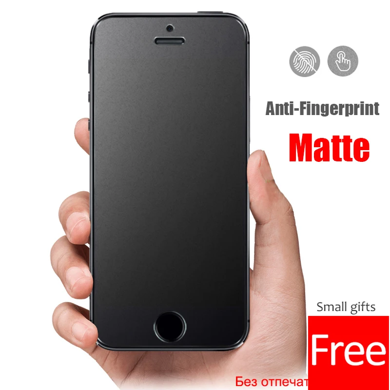 CHYI матовое стекло без отпечатков пальцев для iphone12 5s SE 5C защита экрана олеофобное