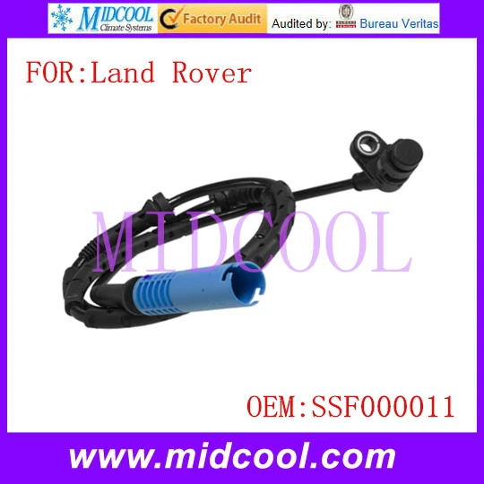 New Front ABS Sensor Wheel Speed Sensor use OE No SSF000011 for Land Rover