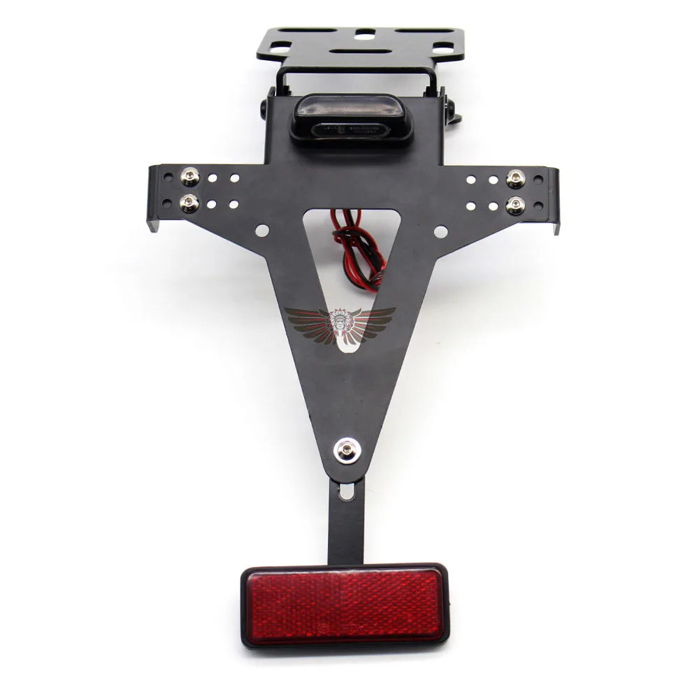 

For Yamaha MT 03 01 FZX YZ Tail Fender Eliminator Registration License Plate Holder Bracket LED Light